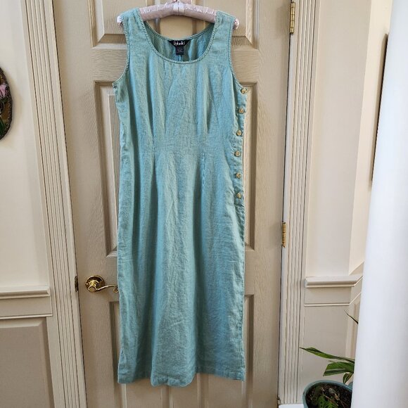 100% Linen sun dress - Picture 1 of 4